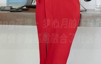 HuaYang花漾 - 梦心月的新写真，婚纱和偶尔的尴尬融合了什么？