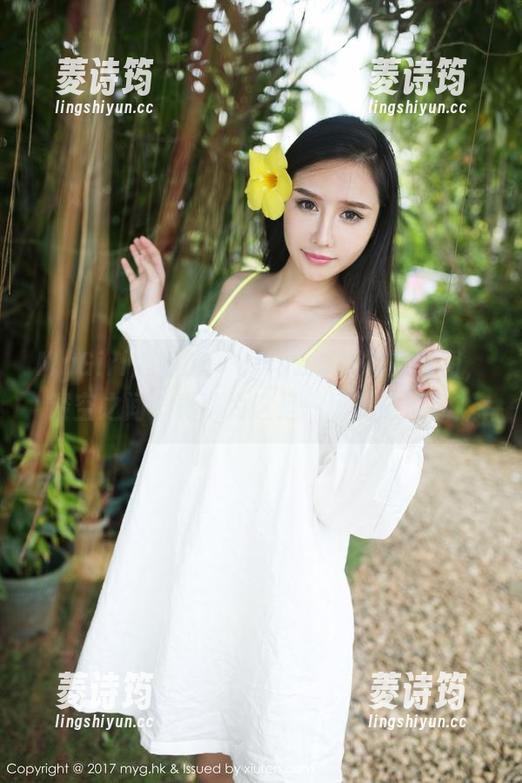 MyGirl美媛馆 - Cris_卓娅祺的套图，镂空之间，真以为这是一场视觉饕餮？