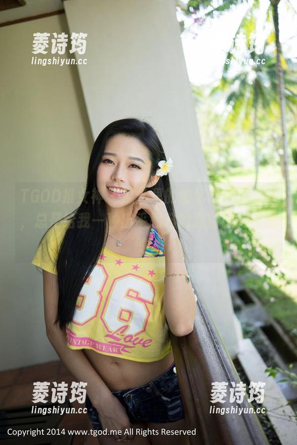 TGOD推女神-施忆佳Kitty酱 TGOD推女神 - 黑丝里的施忆佳Kitty酱,总是给我一种出乎意料的清新感,你懂的。