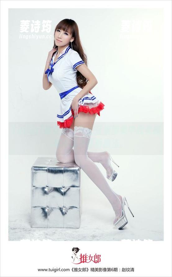 TuiGirl推女郎 - 从土豆姐图集中找灵感，难得的牛仔裤魔法。