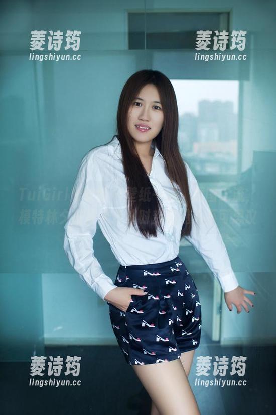 TuiGirl推女郎 - 壁纸一流，原图二流，模特林夕在皮衣冷却时变得迷人不可思议