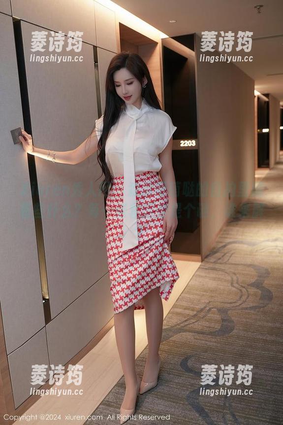 Xiuren秀人网 - 淼淼萌萌哒的自拍里藏着些什么？每一张套图都是个谜，谁来解？