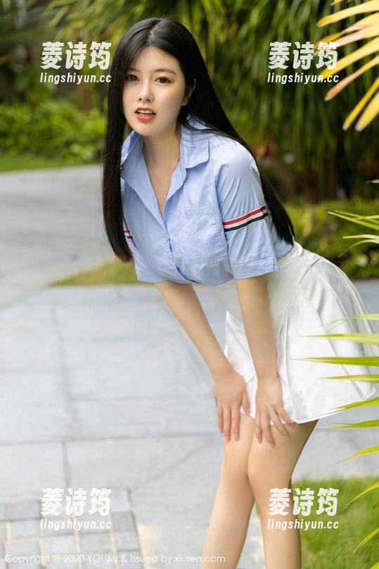 YouMi尤蜜荟 - 户外写真里，SOLO-尹菲和自然之间的互动信号你懂不懂？