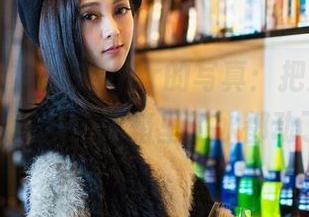 青豆客 - 梁莹Sugar的写真：把那种“女神”气质，冰箱里的冰都动了呢